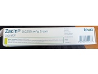 Teva Zacin Capsaicin Cream, 45 g - thumbnail 2