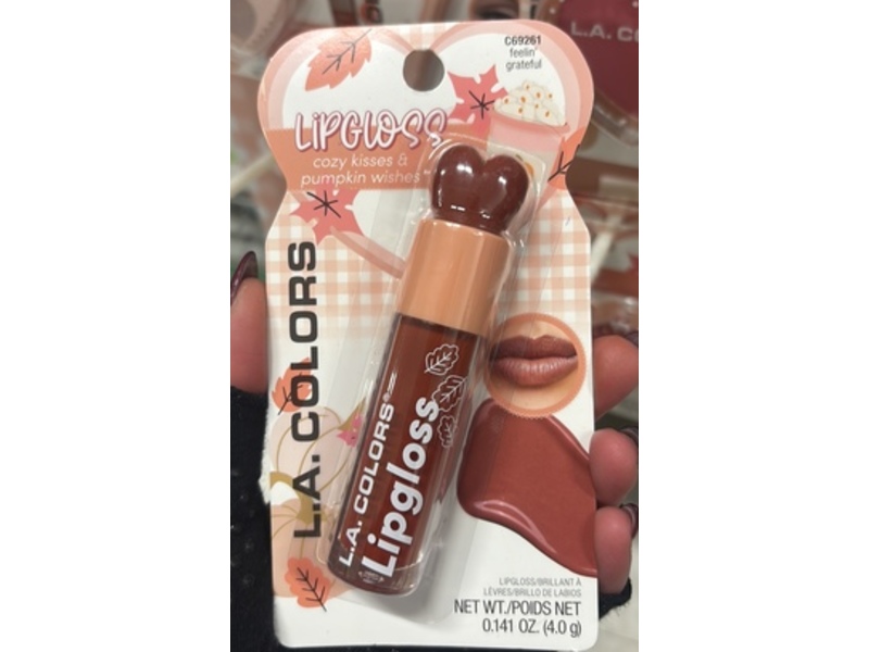 L.A. Colors Lipgloss, Feeling Grateful, 0.141 oz/4 g