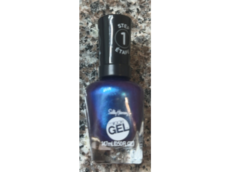 Sally Hansen Miracle Gel Nail Polish, 573 Hyp - Nautical, 0.50 fl oz/14.7 mL