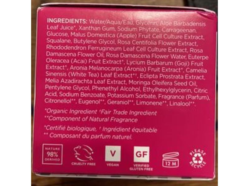 Andalou Naturals Soothing Sleeping Mask, 1000 Roses, Sensitive, 1.7 fl oz/50 mL