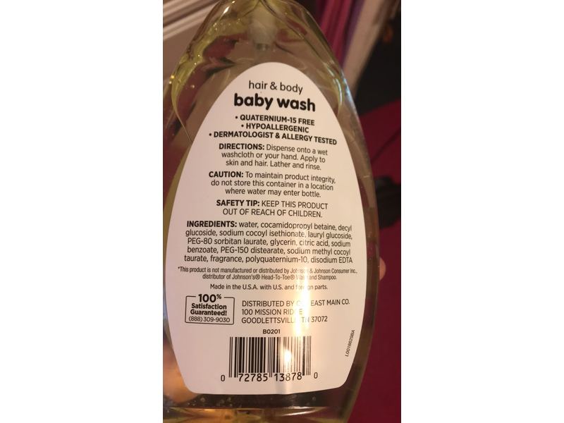 Gentle Steps Hair & Body Baby Wash, 27.1 fl oz/800 mL