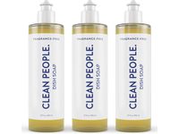 Clean People Liquid Dish Soap, Fragrance Free, 12 fl oz/355 mL, 3 Pack - Image 2