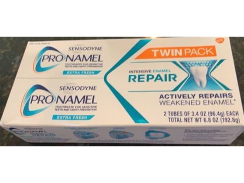 Sensodyne Pro Namel Tooth Paste, Extra Fresh, 3.4 oz/96.4g