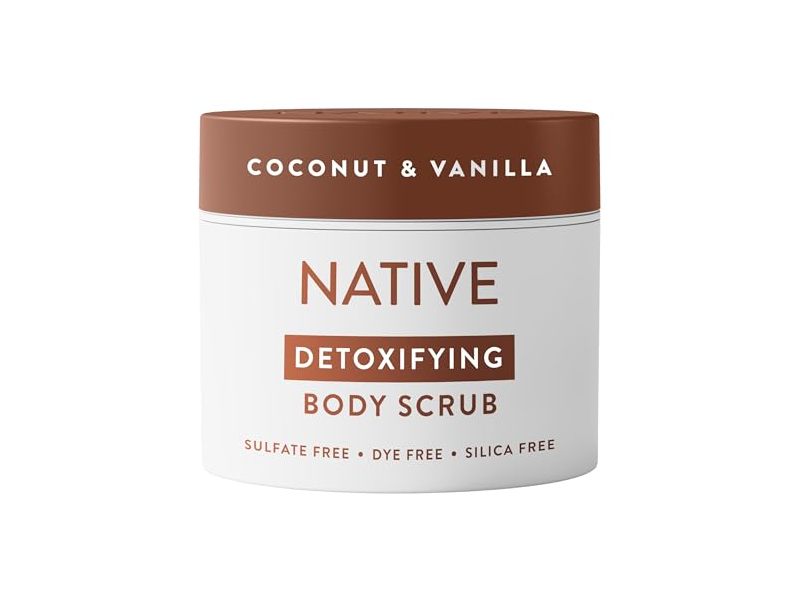 Native Body Scrub, Coconut & Vanilla, 12 fl oz/340 g
