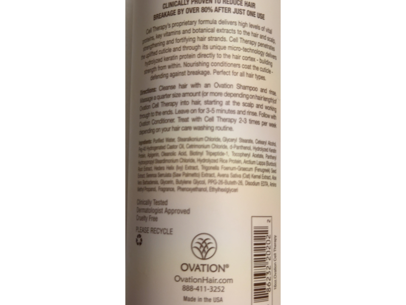 Ovation Hair Cell Therapy Hair & Scalp Treatment, 16 fl oz/473 mL