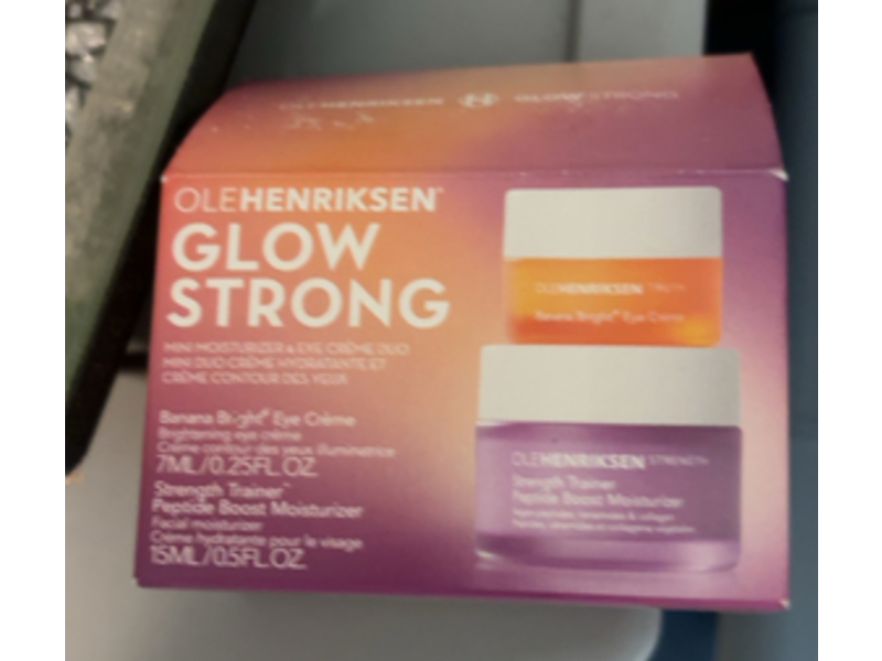Olehenriksen Glow Strong Mini Moisturizer + Eye Cream Duo Kit
