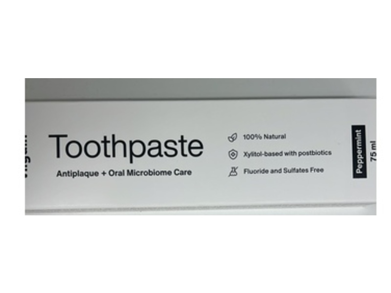 Vilgain Toothpaste, Peppermint, 75 mL