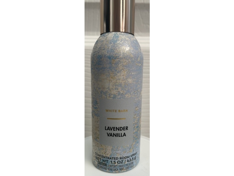 Bath & Body Works White Barn Concentrated Room Spray, Lavender Vanilla, 1.5 oz/42.5 g