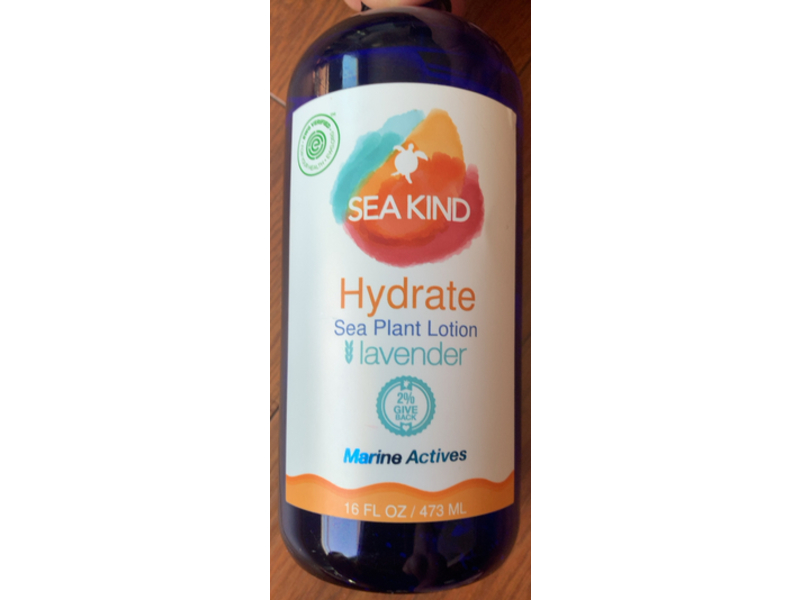 Sea Kind Hydrate Sea Plant Body Lotion, Lavender, 16 fl oz/473 mL