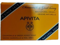 Apivita Natural Soap, Chamomile & Greek Honey, 0.88 oz/25 g - thumbnail 1