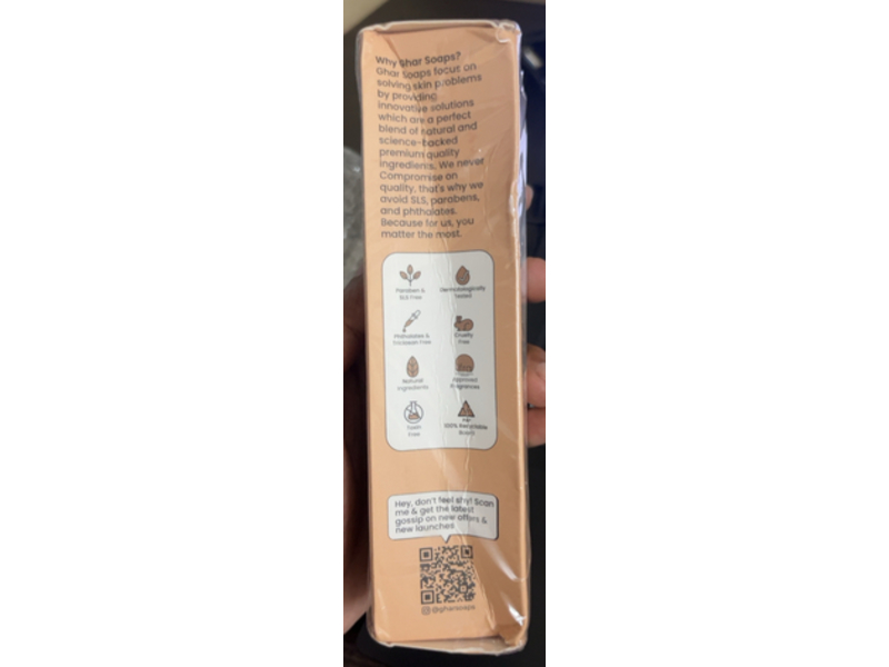 Ghar Soaps Magic Face Wash, Glutathione+Sandalwood, 100 mL