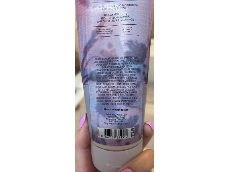 Bath & Body Works Vanilla Ease Moisturizing Body Wash, 10 fl oz/295 mL