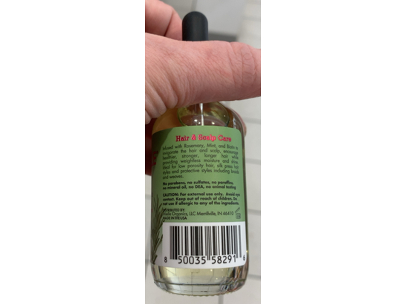 Mielle Scalp & Hair Strengthening Oil, Rosemary Mint, 2 fl oz