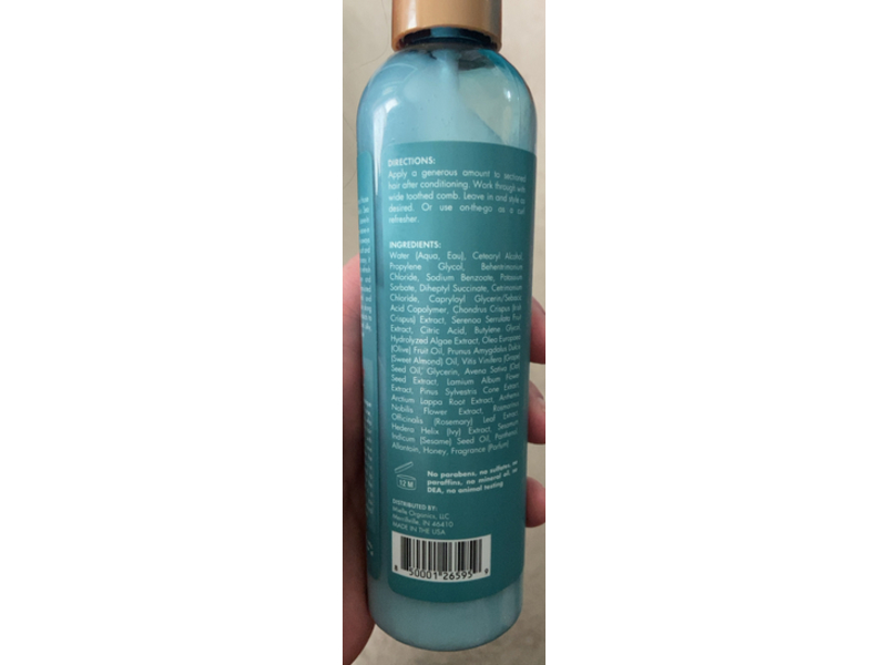 Mielle Anti-Shedding Leave-In Conditioner, Sea Mass, Saw Palmetto, 8 fl oz/236.6 mL