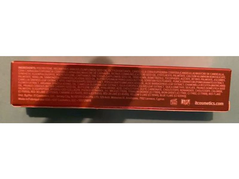 IT Cosmetics Vitality Lip Flush Butter Gloss,Pretty in Pink, 0.11 fl oz/3.40 mL