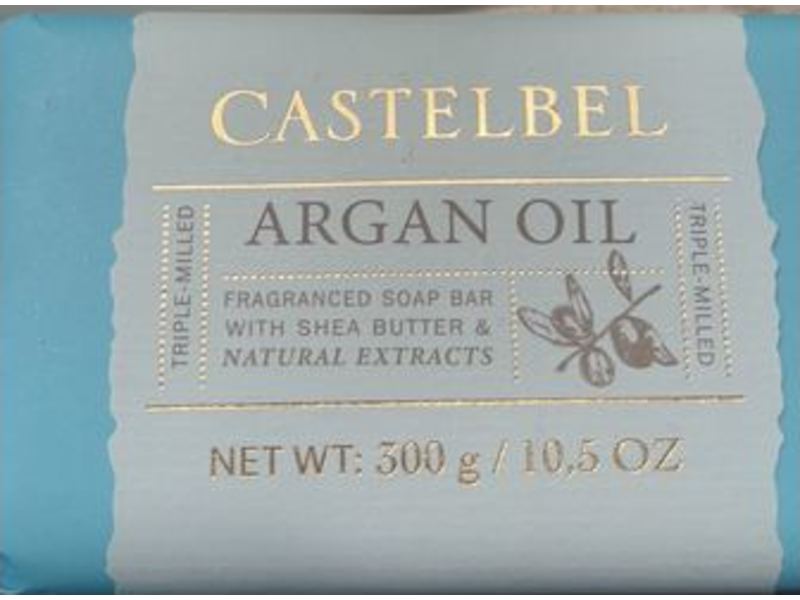 Castelbel Fragranced Soap Bar, Argan oil, 10.5 oz/300 g