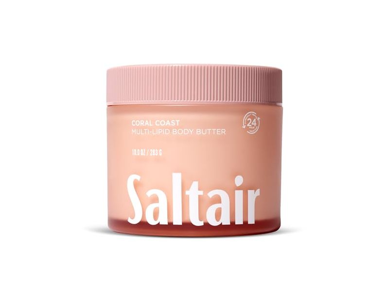 Saltair Multi-Lipid Body Butter, Coral Coast, 10 oz/283 g
