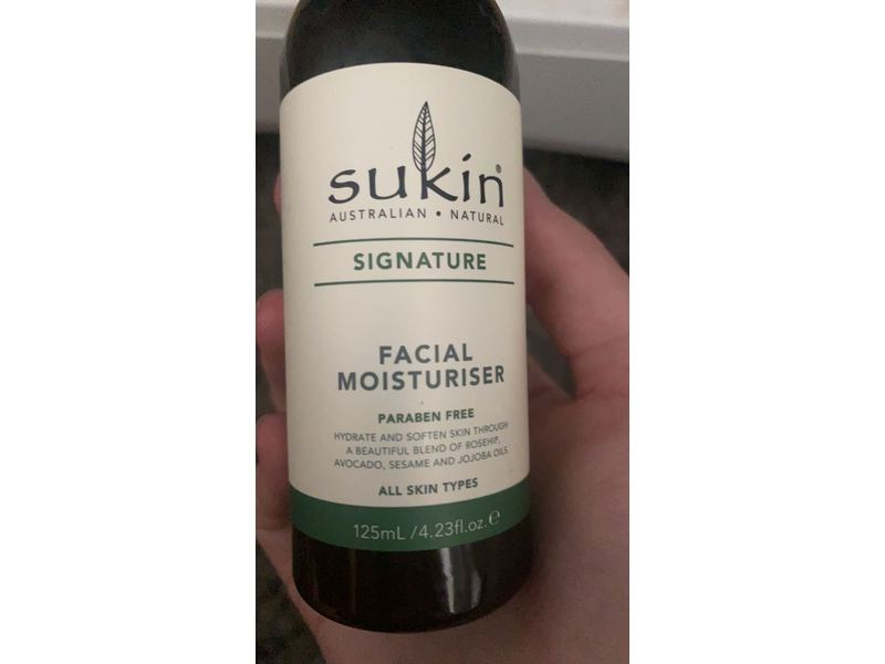 Sukin Signature Facial Moisturiser, 4.23 fl oz / 125 mL