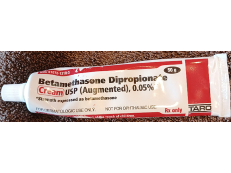 Betamethasone Dipropionate USP (Augmented), 0.05% Cream, 50 g Taro (RX)