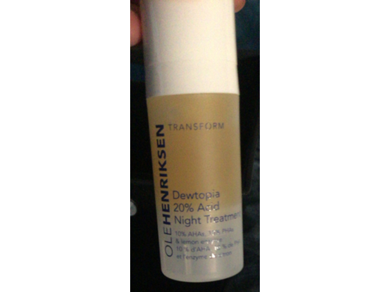Ole Henriksen Night Treatment, Dewtopia 20% Acid, 0.5 fl oz/15 mL
