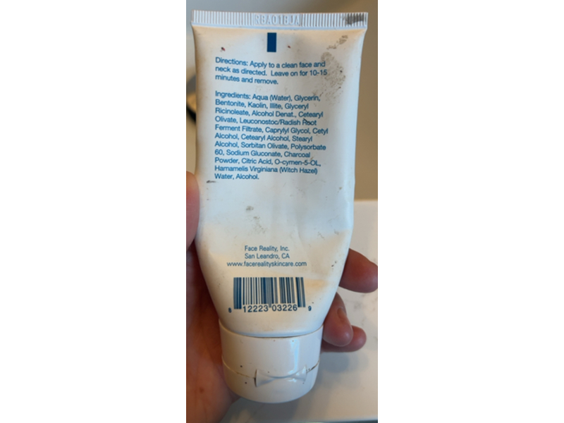 Face Reality Soothing Clay Mask, 2.5 oz/73 mL