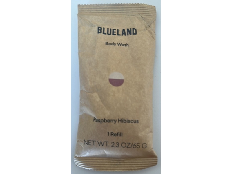 Blueland Body Wash, Raspberry Hibiscus, 2.3 oz/65 g