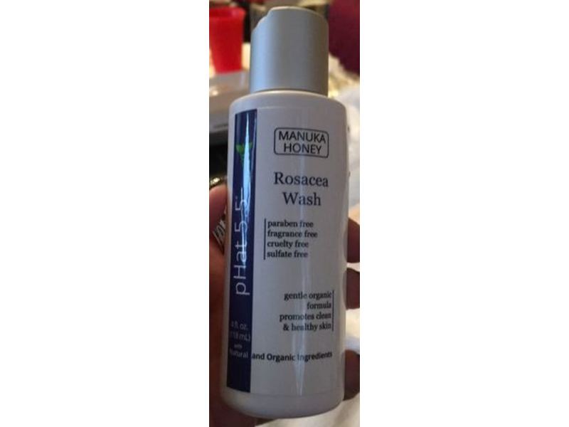 pHat 5.5 Rosacea Wash, Manuka Honey, 4 fl oz/113 g