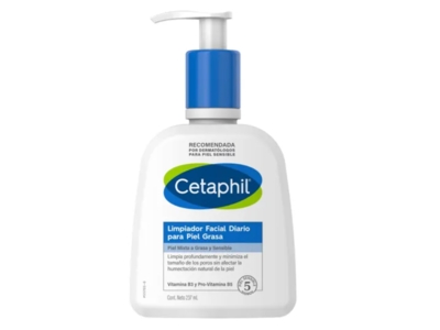 Cetaphil Daily Facial Cleanser, Vitamin B3 y Pro Vitamin B5, 237 mL