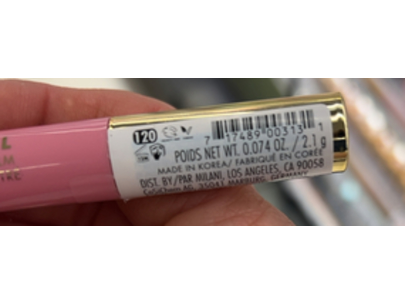 Milani Keep It Full Glossy Plumping Balm, 120 Ribbon, 0.07 fl oz/2.1 g