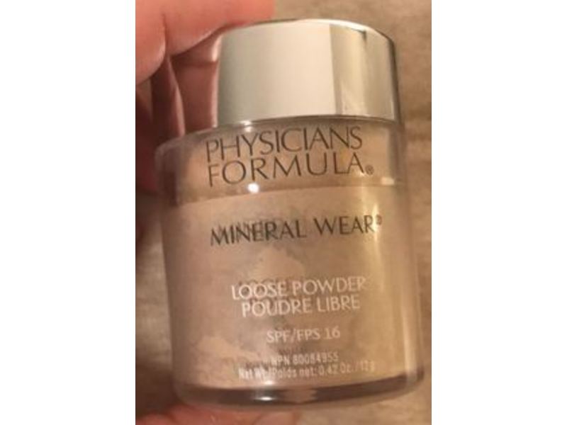 Physicians Formula Mineral Wear Loose Powder, Creamy Natural, SPF 16, 0.42 oz/12 g