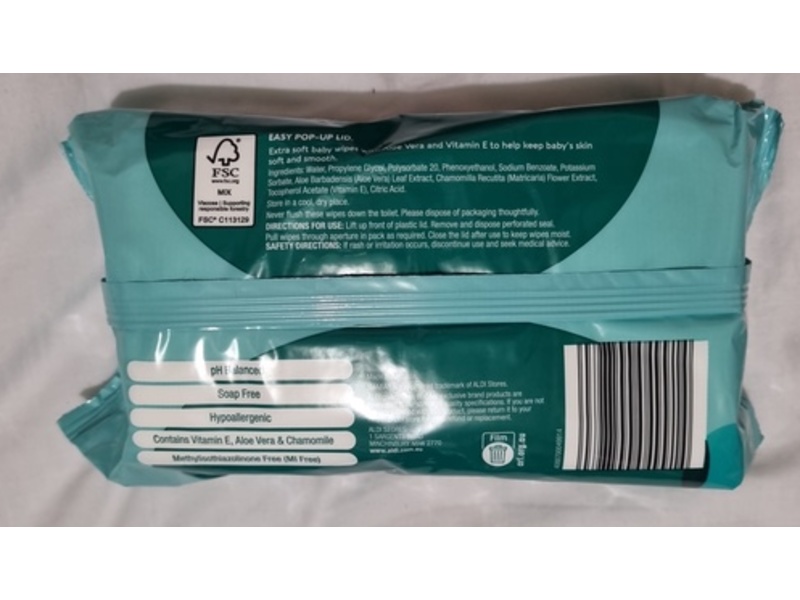 Mamia Baby Wipes, Count 80