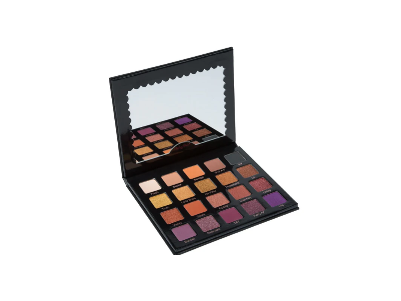 Violet Voss Pro Eyeshadow Palette, Hashtag, 1.26 oz/36 g