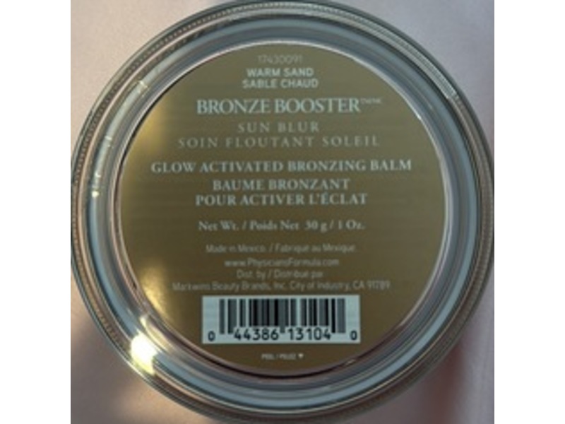 Physicians Formula Bronze Booster Sun Blur Glow Activated Bronzing Balm, Warm Sand, 1 oz/30 g