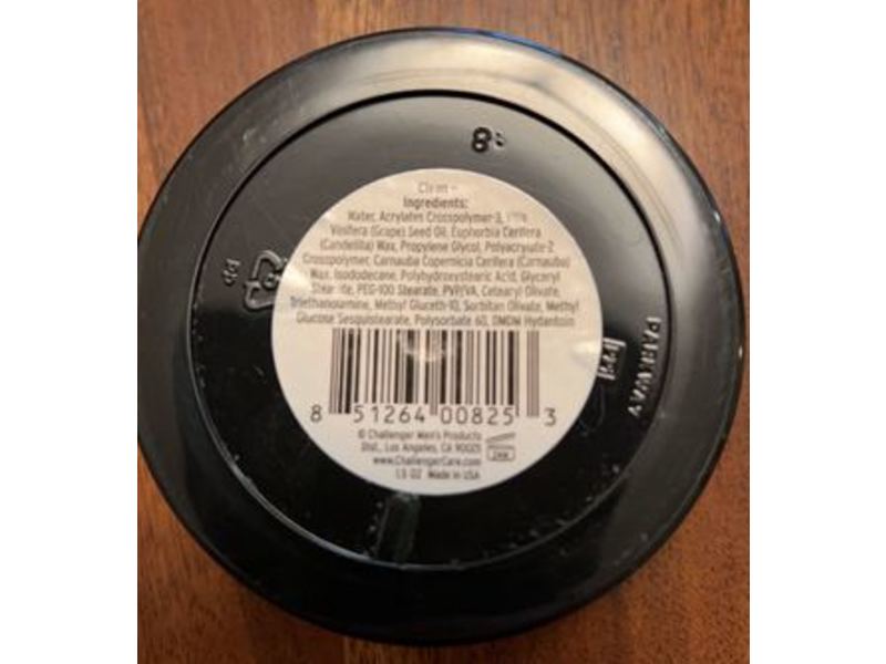 Challenger Men’s Clean Cream Pomade, 1.5 oz/45 g