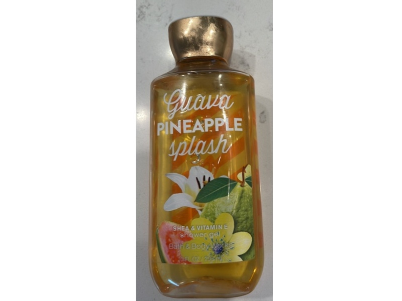 Bath & Body Works Shower Gel, Guava Pineapple Splash, 10 fl oz/295 mL