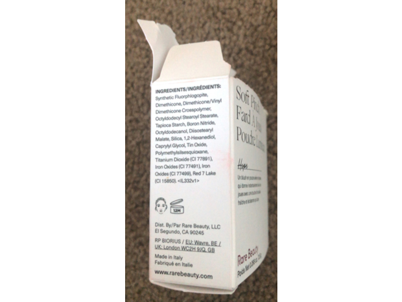 Rare Beauty Soft Pinch Luminous Powder Blush, Hope, 0.098 oz/2.8 g