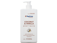 Topcare Everyday Gentle & Moisturizing Body Wash, Coconut & Vanilla, 18 fl oz/532 mL - thumbnail 1