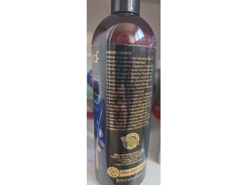 Shiny Leaf Advanced Formula DHT Pro Conditioner, 16 fl oz/473 mL