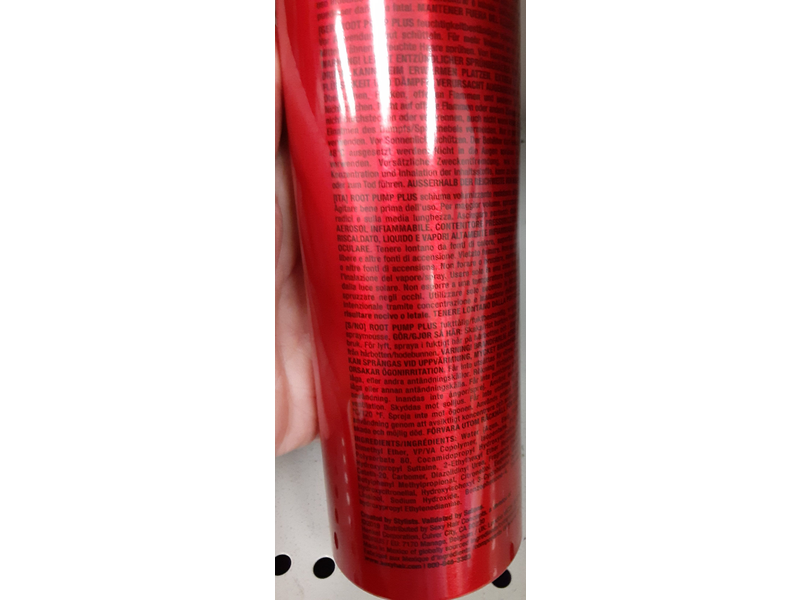 Sexy Hair Big Root Pump Plus Volumizing Spray Mousse, 10 oz/295 mL