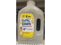 Dawn Free & Clear Dishwashing Liquid, Lemon Essence Scent, 51.5 fl oz/1.52 L - thumbnail 2