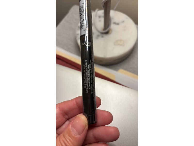 L’Oreal Paris Le Shadow Stick, 490 All Aight Black, 0.049 oz