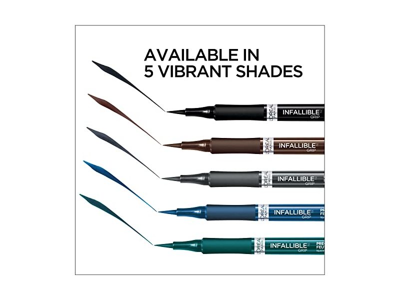 L'Oreal Paris Infallible Eyeliner, Black, 0.03 fl oz