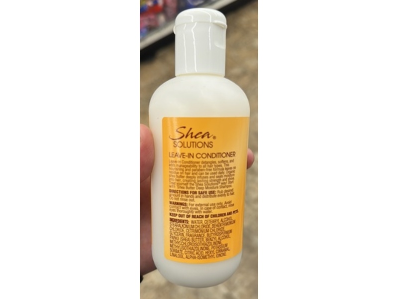 Shea Solutions Leave-In Conditioner, 8 fl oz/237 mL