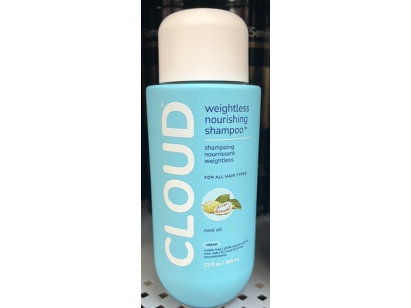 Cloud Weightless Nourishing Shampoo, Noni Oil, 12 fl oz/355 mL