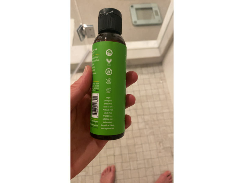 DermOrganic Leave-in Argan Oil Treatment, 4 fl.oz