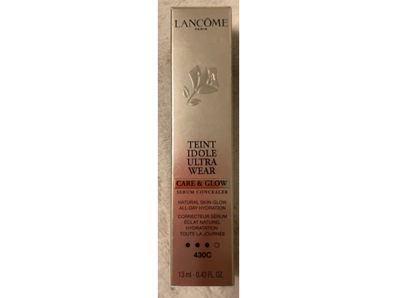 Lancome Teint Idole Ultra Wear Care & Glow Serum Concealer, 430C, 0.43 fl oz/13 mL