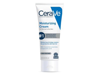 CeraVe Moisturizing Cream, Rich Texture, 8 fl oz/236 mL