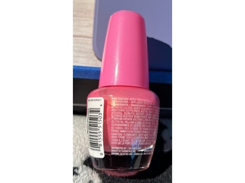 L.A. Colors Color Glaze Gel Polish, CNL503 Sweet Dreams, 0.44 fl oz/13 mL