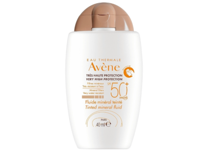 Eau Thermale Avene Very High Protection Tinted Mineral Fluid, SPF 50+, 40 mL