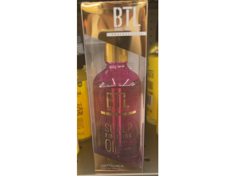 BTL Professional Scalp Finishing Oil, 3.38 fl oz/100 mL